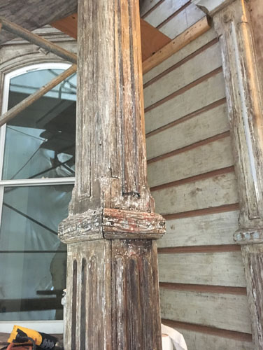 Front porch column