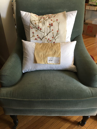 side chair cushions